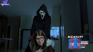 Brutális popó üvöltéssel – sikoly pornó paródia