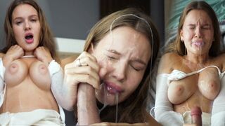 A kampim visszatért a katonaságtól, háromszoros élvezés és tele vagyok gecivel - virtuális porno